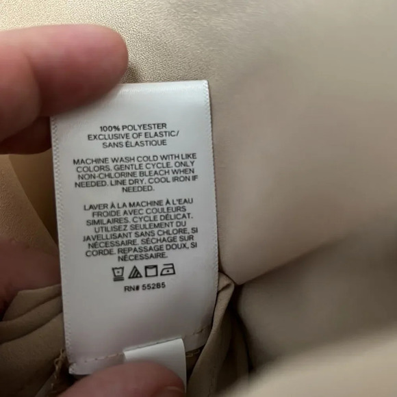 Express button down blouse size M with detailed sleeves - Picture 7 of 7